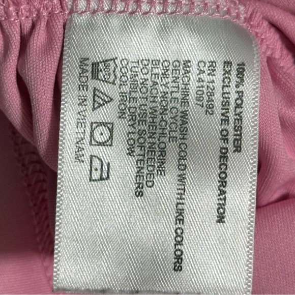 Greg Norman Collection Pink Ruched Top - Picture 9 of 9